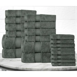 Casa Platino Soft and Luxurious Cotton 600 GSM 20-Piece Towel Set