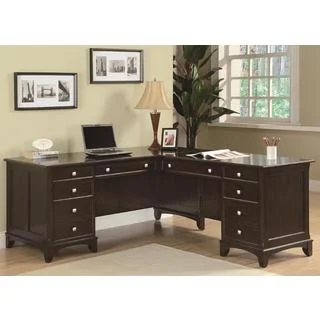 Gilson L-shaped Desk and File Cabinet