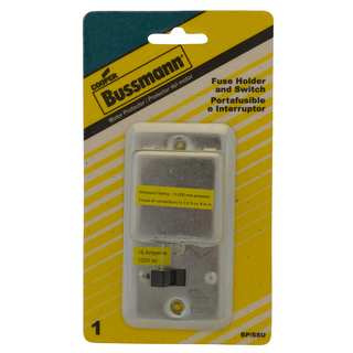 Bussman BP/SSU 2.25-inch 1/2 HP 15 Amp On/Off Fused Switch Box Cover