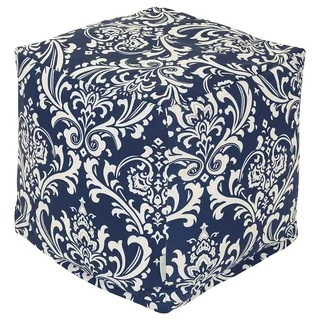 Majestic Home Goods Navy Blue French Quarter Cube Outdoor Indoor