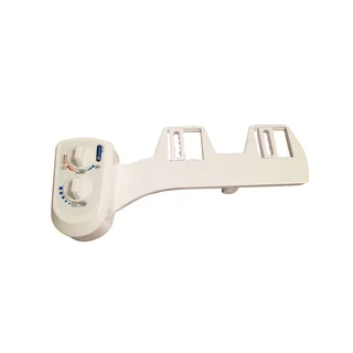 BIDET4ME, MB-1500, Cold and Hot Water Spray Non-electric Single-nozzle Mechanical Bidet Toilet Seat Attachment