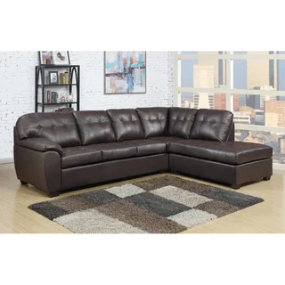 Picket House Calvin 2pc Sectional in Brown