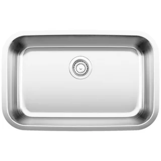 Blanco Stellar ADA Stainless Steel 18-inch x 28-inch x 5.5-inch Undermount Kitchen Sink