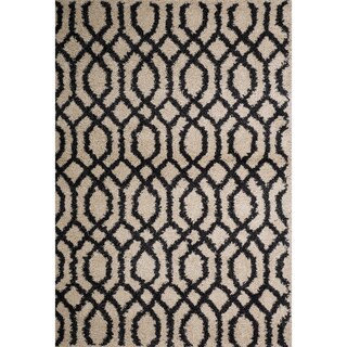 Christopher Knight Home Rose Laura Geometric Frieze Rug (5' x 8')