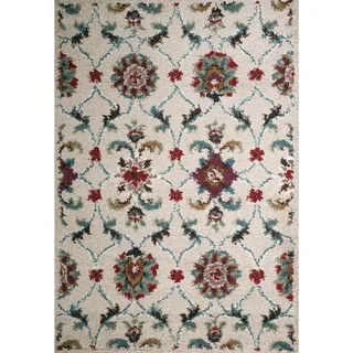 Christopher Knight Home Rose Aston Floral Frieze Rug (5' x 8')