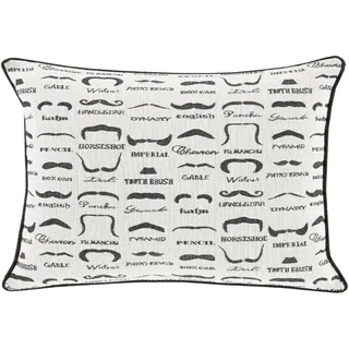 Decorative Padstow Poly or Down Filled Throw Pillow (13 x 19)