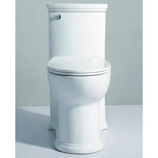 Eago TB364 White Porcelain ADA-compliant One-piece Single-flush Toilet