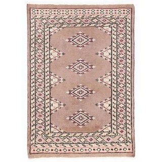Herat Oriental Pakistani Hand-knotted Bokhara Wool Rug (2' x 2'11)