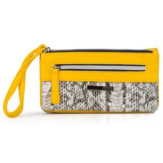 Kenneth Cole Reaction Women's Snake Print Pouch Clutch Wallet