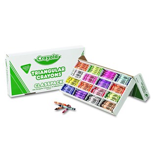 Crayola Classpack Triangular Crayons (256 per Box)