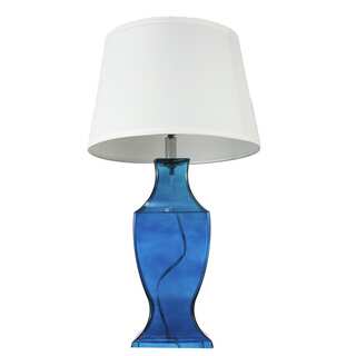 Ralston Blue Glass Table Lamp