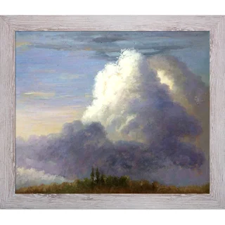 Thomas Cole 'Clouds, 1838' Hand Painted Framed Canvas Art