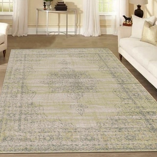 Admire Home Living Corina Medallion Area rug - 7'10 x 10'6