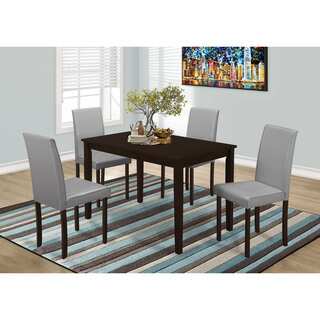 Monarch Cappuccino Veneer and Wood Dining Table