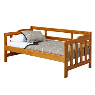 Woodcrest Heartland Honey Lacquer Pine Day Bed