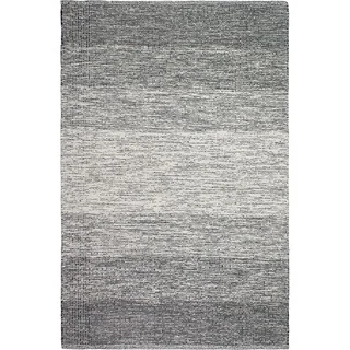 Fab Habitat Recycled Cotton Lucent Black Rug