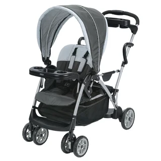 Graco RoomFor2 Stand Black, Grey, White Plastic Ride Click Connect Stroller