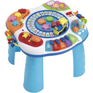 Letter, Train, and Piano Activity Table