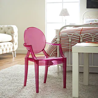 Casper Pink Polycarbonate Kids' Chair