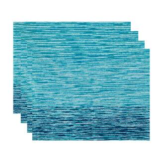 18 x 14-inch Ocean View Geometric Print Placemat (Set of 4)
