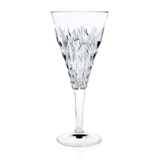 Enigma Collection 257590 White Crystal Wine Stems (Pack of 6)