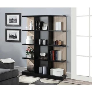 Convenience Concepts Key West Off-white Finish Wood 4 Tier Bookcase