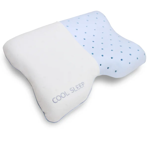 PostureLoft Allure Standard-Size Advanced Contour Cool Gel Memory Foam Pillow