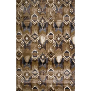 Christopher Knight Home Veronica Hagar Brown Abstract Rug (5' x 8')