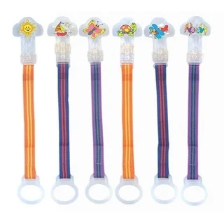 Nuby Pacifinder Polyester Brites Pacifier Clip