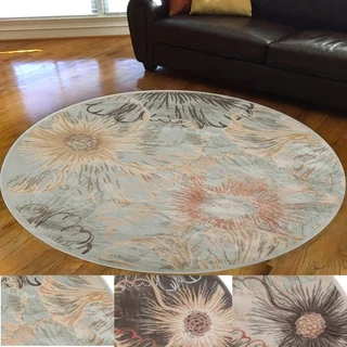 Admire Home Living Gallina Flower Area rug (5'3 x 7'3)