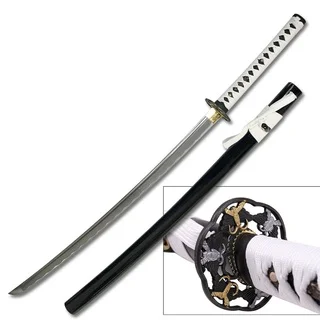 Tenryu 42-inch Painted Wood Scabbard Handmade Sword