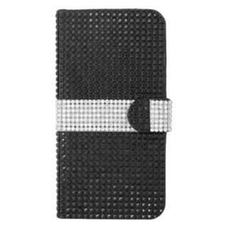 Insten Leather Diamond Bling Case Cover with Wallet Flap Pouch For Apple iPhone 6 Plus/ 6s Plus