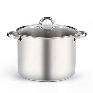 Cook N Home Stainless Steel 12-quart High Stockpot With Lid