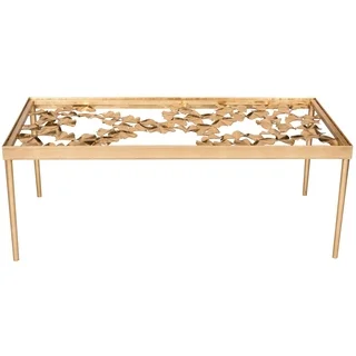 Safavieh Otto Antique Gold Leaf Coffee Table