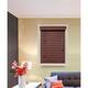 Mahogany 2-inch Faux Wood Grain Blind 11 to 72-inch wide