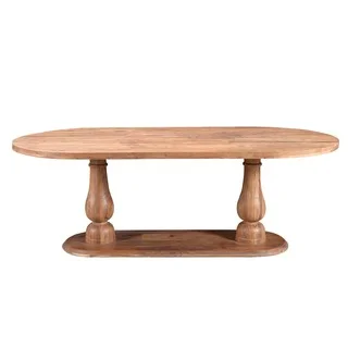 Aurelle Home Rustic & Reclaimed Solid Dining Table