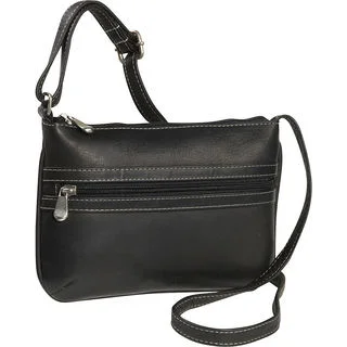 LeDonne Leather City Women's Leather Crossbody Handbag