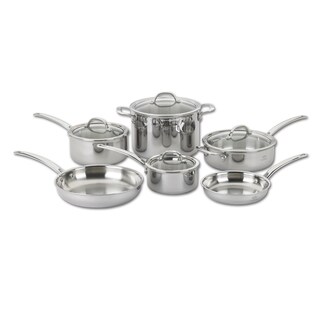 Lenox Tri-ply Stainless Steel Cookware (Pack of 10)