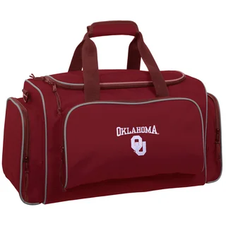 WallyBags Oklahoma Sooners 21-inch Collegiate Duffel Bag
