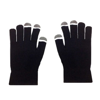 MINXNY Micro Velvet Glow-tipped Touch Screen Gloves