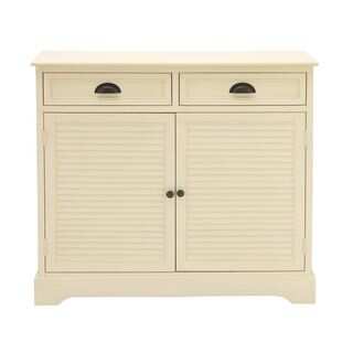 Swanky Natural White Wood Sideboard