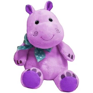 First and Main 7-inch Baby Bright Hippo Plush