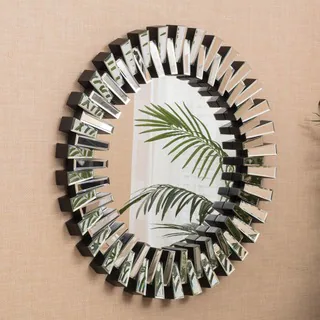 Cienega Round Wall Mirror by Christopher Knight Home