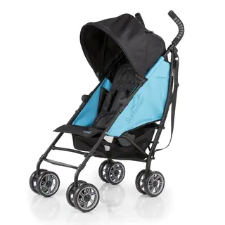 Summer Infant 3D Flip Totally Teal/Black Metal Convenience Stroller