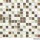 Brown Glass/Stone 12-inch x 12-inch Mosaic Blend Duet Tiles (Box of 10 Sheets) - Thumbnail 2