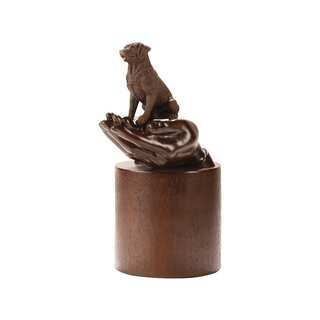 Companion Pet Chocolate Labrador Retriever Pet Urn
