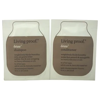 Living Proof No Frizz 0.33-ounce Shampoo & Conditioner Duo