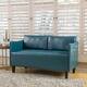 Cayo Faux Leather Loveseat Sofa by Christopher Knight Home - Thumbnail 8