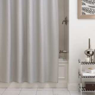 Pinstripe Premium Fabric Shower Curtain/Liner (70"x72") - Assorted Colors
