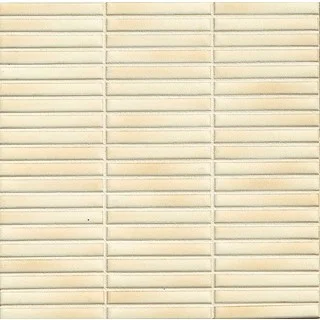 Shizen Collection Brown/Cream Porcelain 12-inch x 12-inch Mosaic Tile (Box of 10 Sheets)